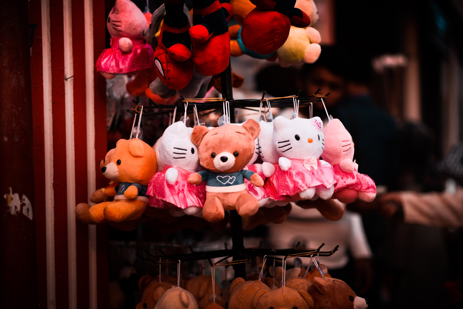 Bear and Sanrio plushies Bear and Sanrio plushies