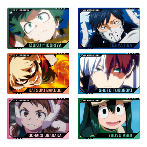 characters from My Hero Academia