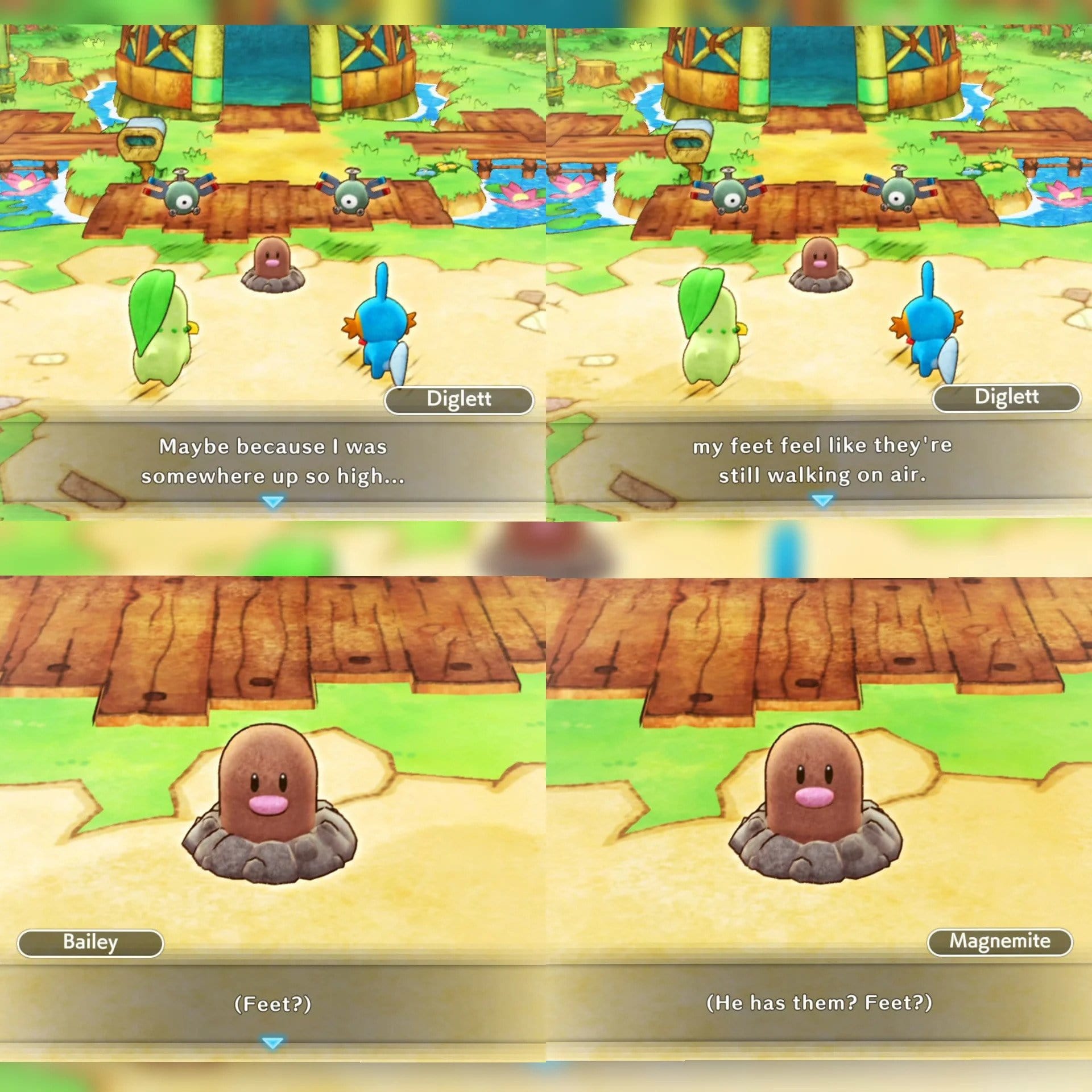 pokemon mystery dungeon game screen