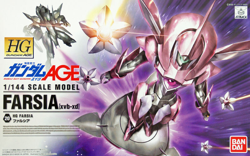 Farsia Gundam HG model kit