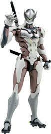 A-Genji-from-Overwatch-Figma-373-action-figure A Genji from Overwatch Figma 373 action figure