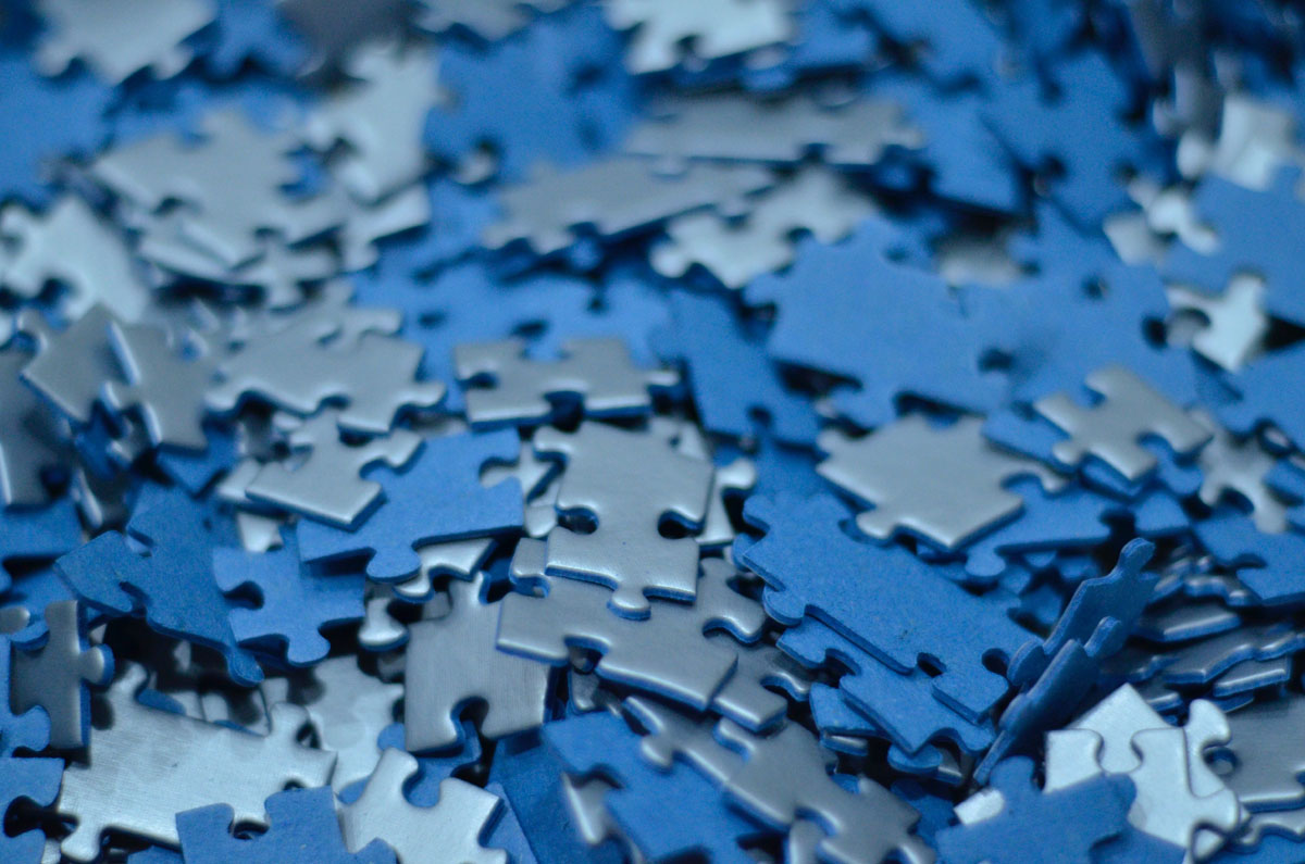 blue jigsaw puzzle pieces blue jigsaw puzzle pieces