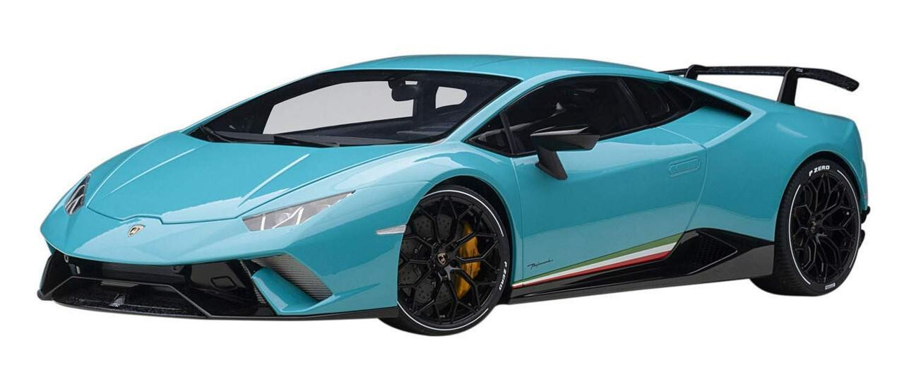 Lamborghini Huracan Performante Light Blue Finished Model