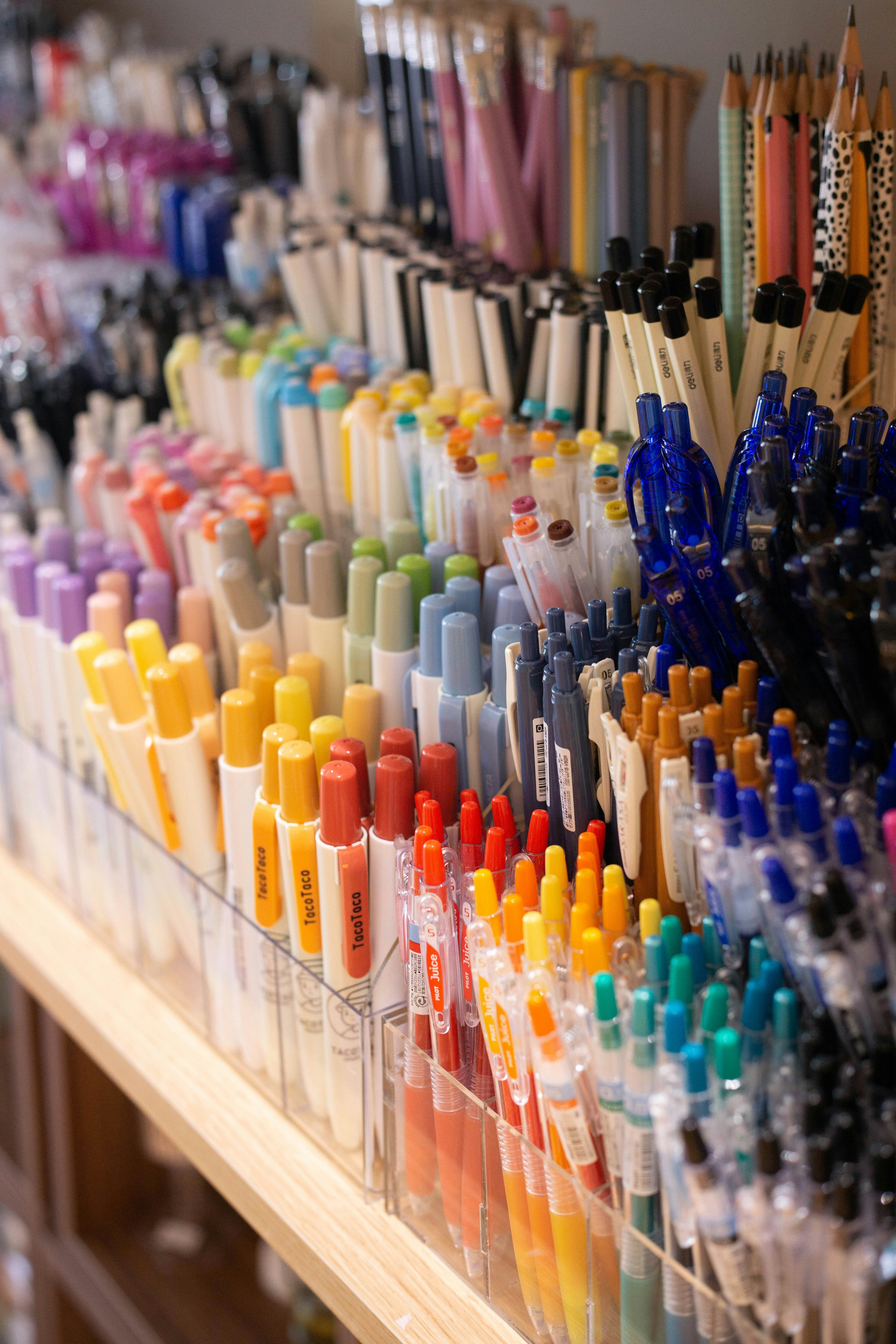 Japanese Multicoloured Pens
