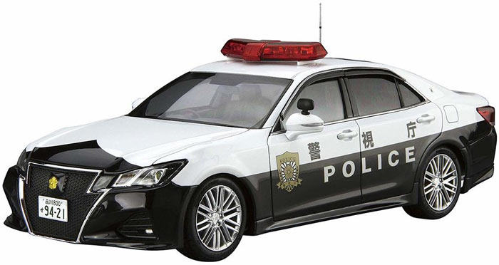 Police car model car kit.