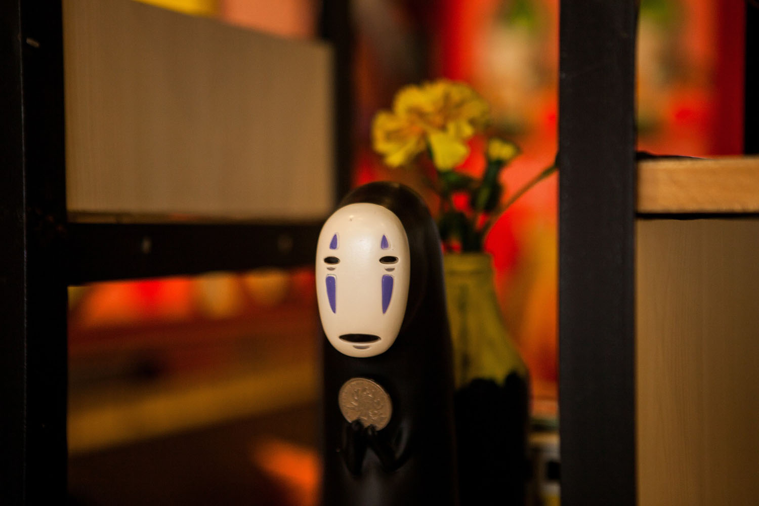 A Studio Ghibli Spirited Away No-Face ornament A Studio Ghibli Spirited Away No-Face ornament