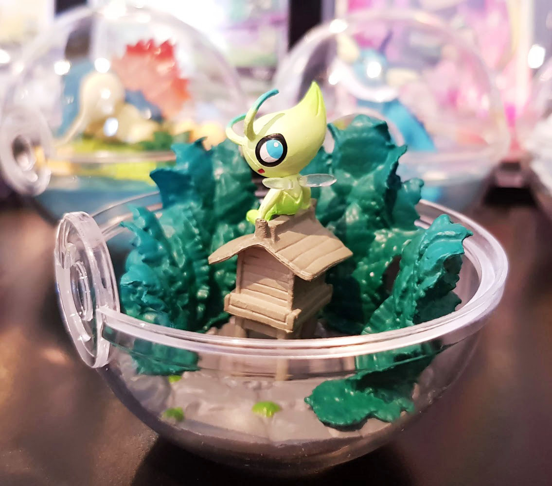 A Pokéball collectible from the Pokémon Terrarium Collection 3 A Pokéball collectible from the Pokémon Terrarium Collection 3